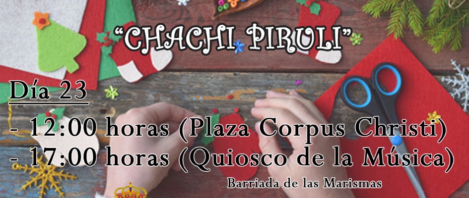 Infografía Chachi Piruli manualidades