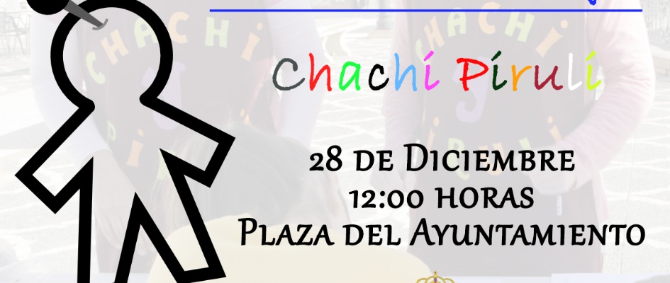 Cartel Chachi Piruli Inocentadas