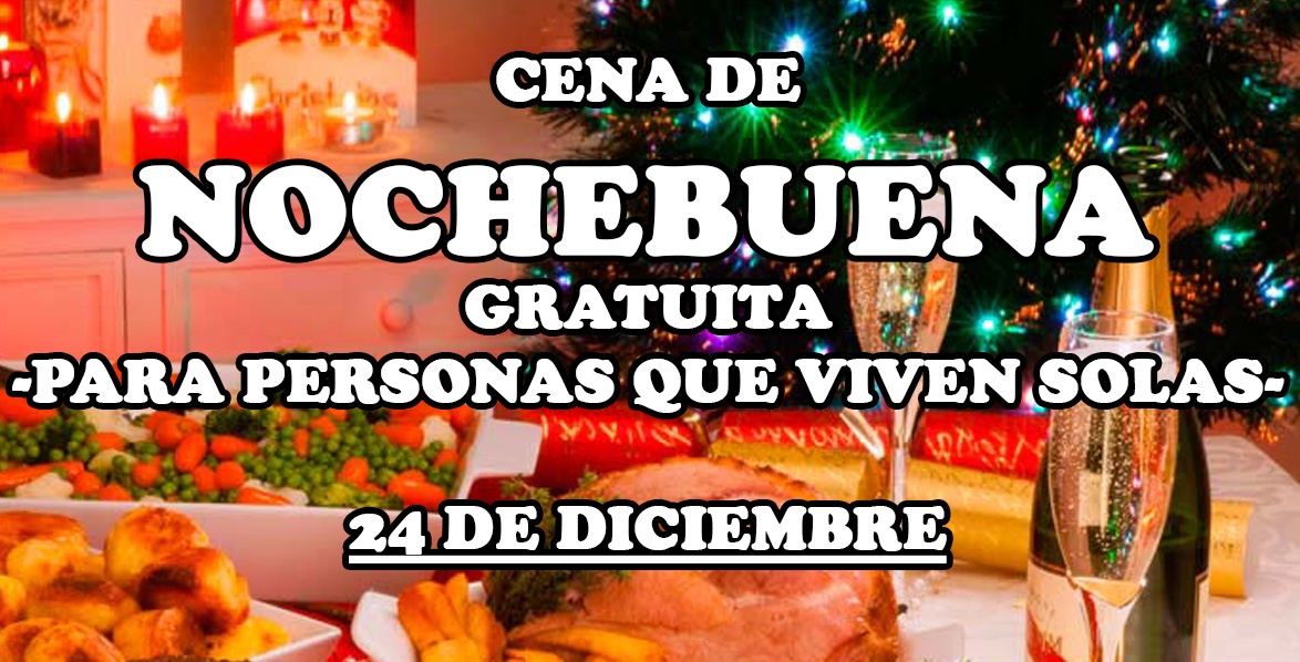 Cartel cena Nochebuena